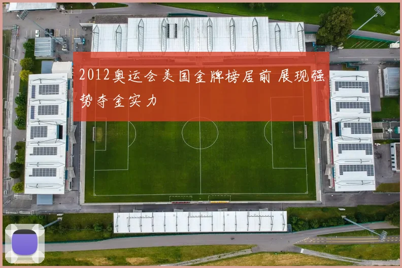 2012奥运会美国金牌榜居前 展现强势夺金实力