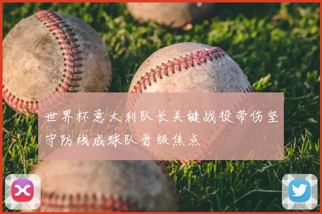 世界杯意大利队长关键战役带伤坚守防线成球队晋级焦点